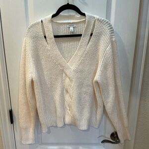 Nine West Cream Women's Sweater